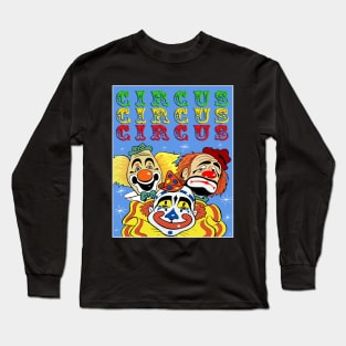 Circus Clowns Long Sleeve T-Shirt